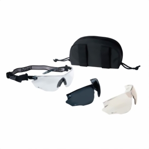 LUNETTES COMBAT NOIR + 3 �CRANS - BOLL�
